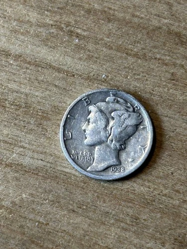 1938S Mercury Dime VF