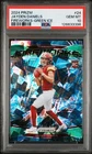 2024 PANINI PRIZM FIREWORKS GREEN ICE #24 JAYDEN DANIELS ROOKIE RC PSA 10