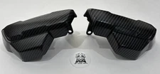 SCOOTER CARBON FIBER HANDLE GUARD SET CHUMA TANK 200 MAXUMA CARBON ARMOR GY7