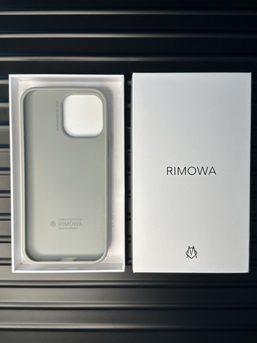 RIMOWA iPhone 16 PRO MAX Etui/etui na telefon komórkowy (srebrne/aluminium) FABRYCZNIE NOWE 🆕 - Zdjęcie 3 z 3