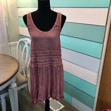 Free People On The RoadSize S  Tunic Mini Dress Sleeveless