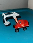 ** 1970 Lesney Matchbox King Size #K1 Hydraulic Excavator Red**