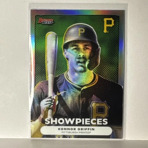 2025 Bowman’s Best Konnor Griffin Showpieces SP #BS-15 Pittsburgh Pirates