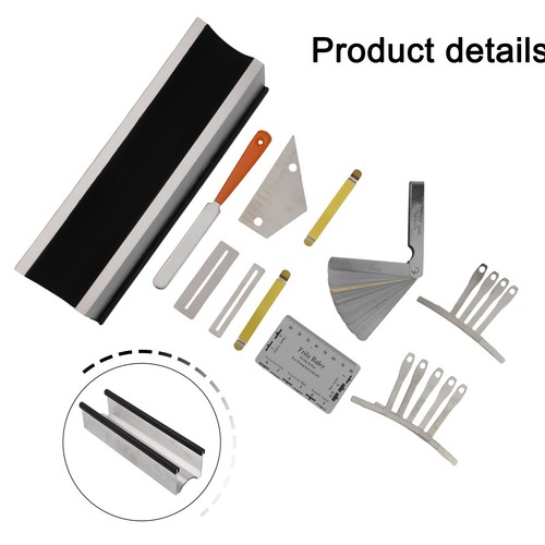 Kit completo riparazione chitarra e set attrezzi manutenzione per musicisti - Foto 5 di 21