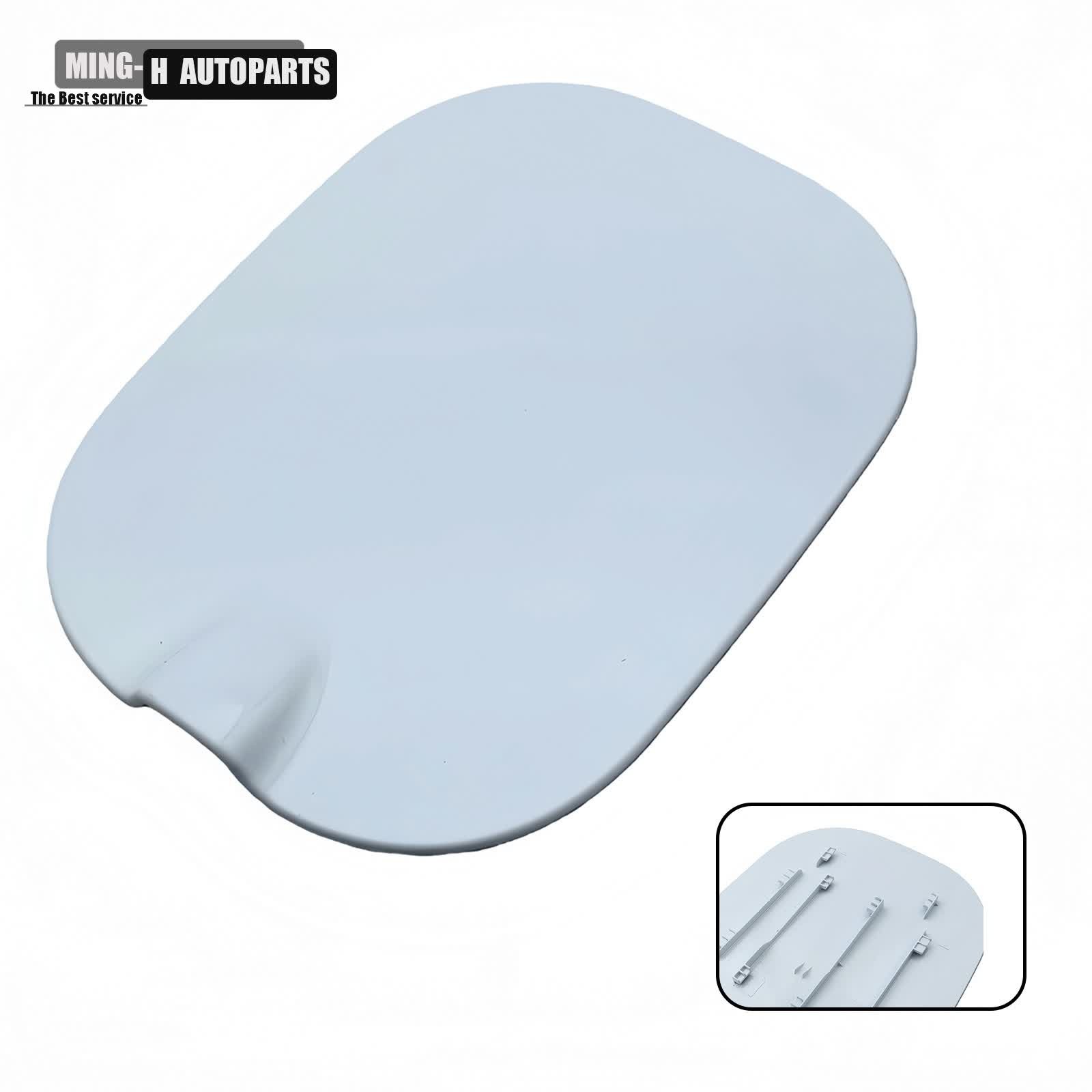 White Fuel Filler Door Cap FITS Chevrolet Silverado 1500 19-2025 6.6 FT Bed Only thumbnail 19