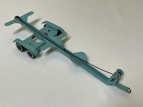 Vintage 1963 Tonka Aqua Boat Trailer For #516 Jeep Runabout Set Nice