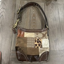 Coach Patchwork Shoulder Bag No B 0773-10812