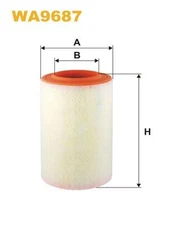 Air Filter WIX FILTERS for WA9687