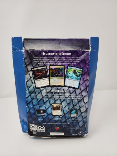 Mazo Magic The Gathering Commander: Dungeons of Death Magic The Gathering sellado (daño en la caja) - Imagen 3 de 15
