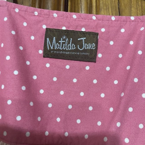 Sz 6 MATILDA JANE Phoebe Hotline Apron Tunic Dress Vintage Girls - Picture 4 of 6