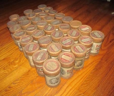 LOT OF 38 EDISON CYLINDER RECORDS GOLD MOULDED ECHO ALL OVER THE WORLD UNTESTED