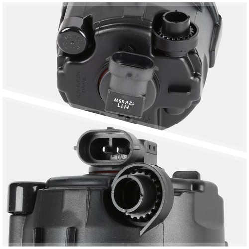 Chrome Housing Clear Lens Fog Light Bumper Lamp for 09-14 Cube/Rogue/07-12 Versa - Bild 3 von 4