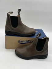 Blundstone 1469 Boots Women’s 4 US 7 Steel Gray Leather Chelsea Ankle Boots.