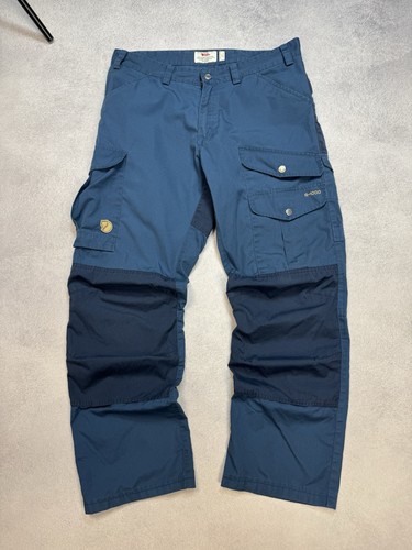 Fjällräven G-1000 Herren Barents Pro Hose Regular Fit Mid Waist Blau Größe M/50 - Bild 2 von 13