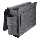 Felt Bedside Storage Bag Hanging Storage Pouch Sundries Organizer for Laptop