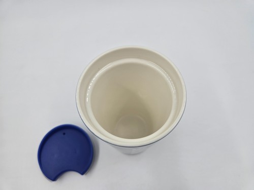 Starbucks Holiday 2023 Winter Night Tumbler blau glänzend Keramik Hot Travel Mug - Bild 2 von 4