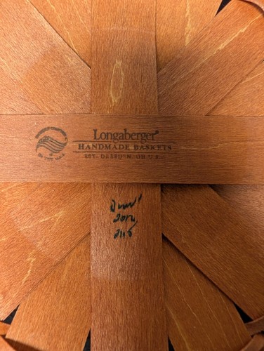 Rare Longaberger 2012 Trick Or Treat Basket Black Picket Fence - Bild 8 von 8