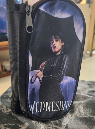 Wednesday black Backpack, Lunchbag, & Pencil Case - Picture 7 of 8
