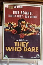 They Who Dare DVD 1953 Import Region 2 The War Collection 