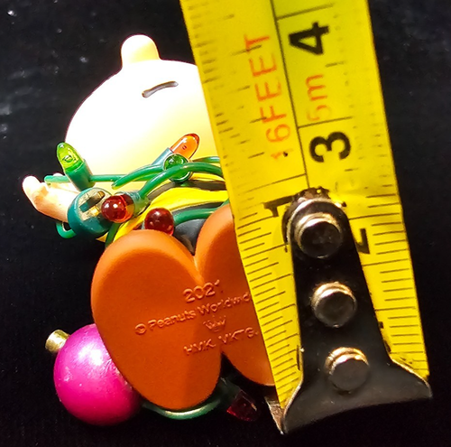 2021 Hallmark Keepsake PEANUTS Charlie Brown ALL TANGLED UP Limited Ornament NEU - Bild 12 von 16