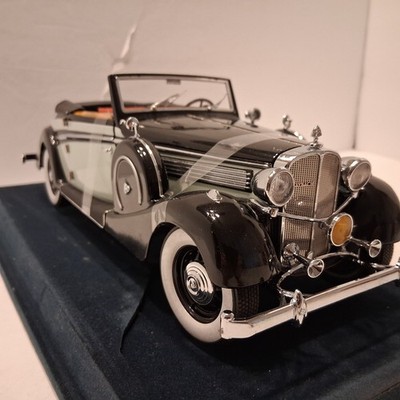 Premier Miniature 1937 Maybach SW 38 Diecast Car Black 1/18