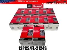NEW Case of 12 OEM Ford Motorcraft Engine Oil Filters FL2051S BC3Z-6731B FL2124S