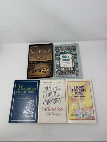 Lot of 5 Worship Ministry Books - Hope Publishing - Alban Institute -Grace Notes - Picture 17 of 17