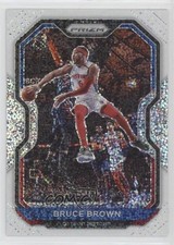 2020-21 Panini Prizm White Sparkle Prizm Bruce Brown #239 3m7