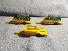 1967 LESNEY MATCHBOX HONDA MOTORCYCLES  & TRAILERS YELLOW NO. 38 DIECAST