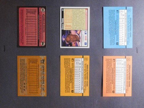 Gerald Young 6 Card Lot - Picture 2 of 2