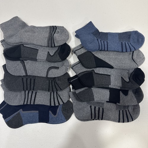 Perry Ellis Men Ankle Sock Variety Color 11 Pack - Picture 1 of 2