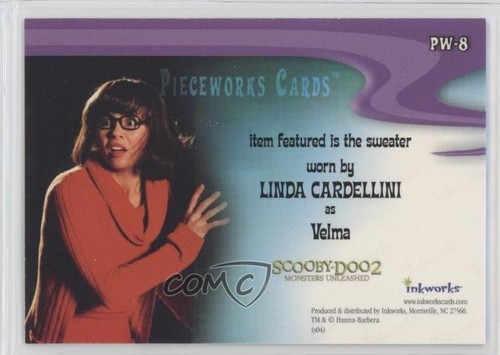 2004 Scooby Doo 2: Monsters Unleashed Pieceworks Relics Linda Cardellini 1kn1 - Picture 2 of 3