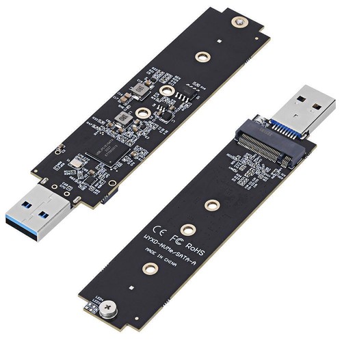 M.2 To USB 3.1 Type C Riser Boards NGFF B+M Key SATA/NVME X4G4 For X2V7 NEW F1H1 - Photo 6/13