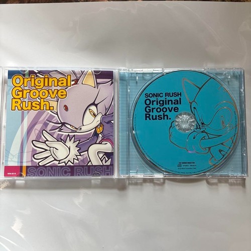 SONIC SONIC RUSH Original Groove Rush Soundtrack CD Game Music OST - Foto 3 di 3