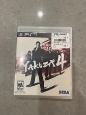 Yakuza 4 Sony PlayStation 3 Complete Cib