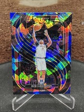 2025 Panini Select-Premier Level Bub Carrington #197 Blue Cracked Ice Prizm (RC)