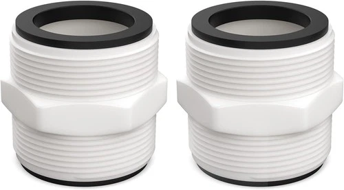 Pool Split Hose Connector Replacement for Intex & Coleman Above 2Pack, White  - Picture 1 of 3
