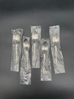 5 Oneida Stainless Michelangelo Teaspoons 6"