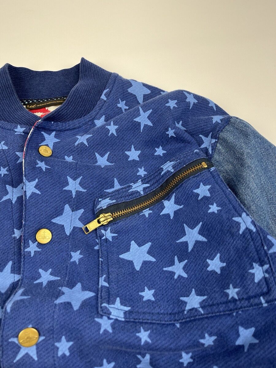 Vivienne Westwood x Lee Varsity BigLogo Bomber Jacket Y2K | eBay Vivienne Westwood x Lee Varsity BigLogo Bomber Jacket Y2K | eBay