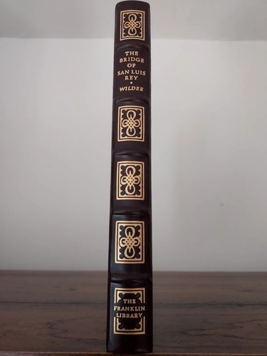 Franklin Library The Bridge of San Luis Rey EXCELLENT Thornton Wilder Leather - Picture 3 of 19