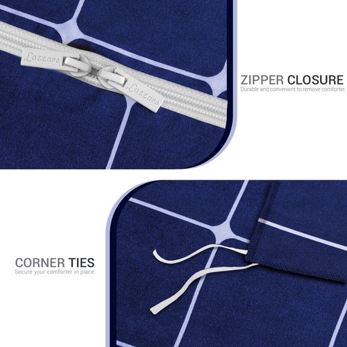 Duvet Cover Set King Size Luxury Reversible Quilt Cover Bedding Set Double - Picture 148 of 504