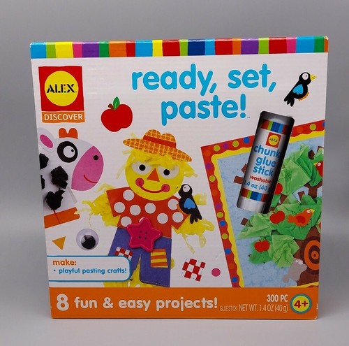 Alex Discover, Kinder Kunstprojekt. Fertig, Set, Paste! Verspieltes Basteln! - Bild 1 von 8
