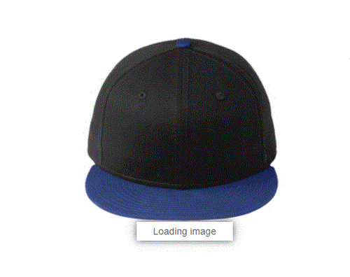 Cappello/cappello bianco New Era NE400 9Fifty nero/tesa piatta reale schienale a scatto - Foto 2 di 4