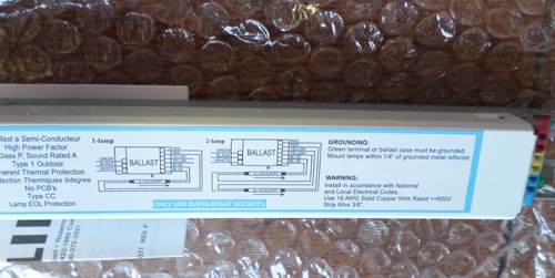 ICN2S54 Phillips Advance Centium F54T5/HO Ballast Brand New Open Box - Picture 4 of 5