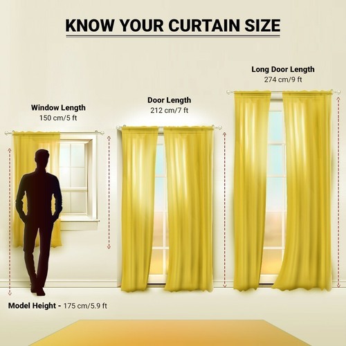 hOuse DECoR ® 3D Printed Set of 2 Curtains (Leopard walking on Icy Hills) - Picture 6 of 6