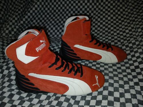 Puma Repli Race Cat Mid US rot/weiß Größe "vintage" Größe 5 - Bild 3 von 11