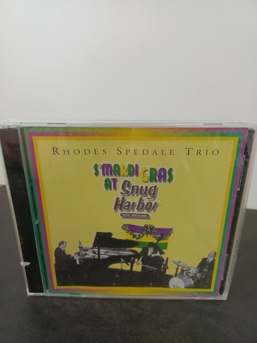 Rhodes Spedale Trio: S'Mardi Gras at Snug Harbor, 2 CD SEALED 2000 - NEW ORLEANS - Bild 1 von 2
