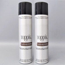 2 PACK - Toppik Colored Hair Thickener Spray 5.1 oz - MEDIUM BROWN