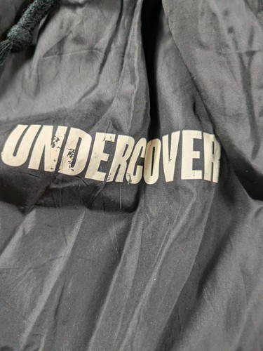 Undercover Hood Graphic Nylon Coach Jacket Size 3 Black Jun Takahashi MUV9202-1 - Picture 13 of 13