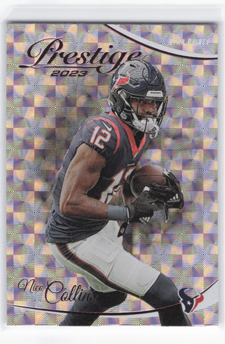 2023 Panini Prestige Nico Collins Xtra Points Hyper Texans #123 - Bild 1 von 2